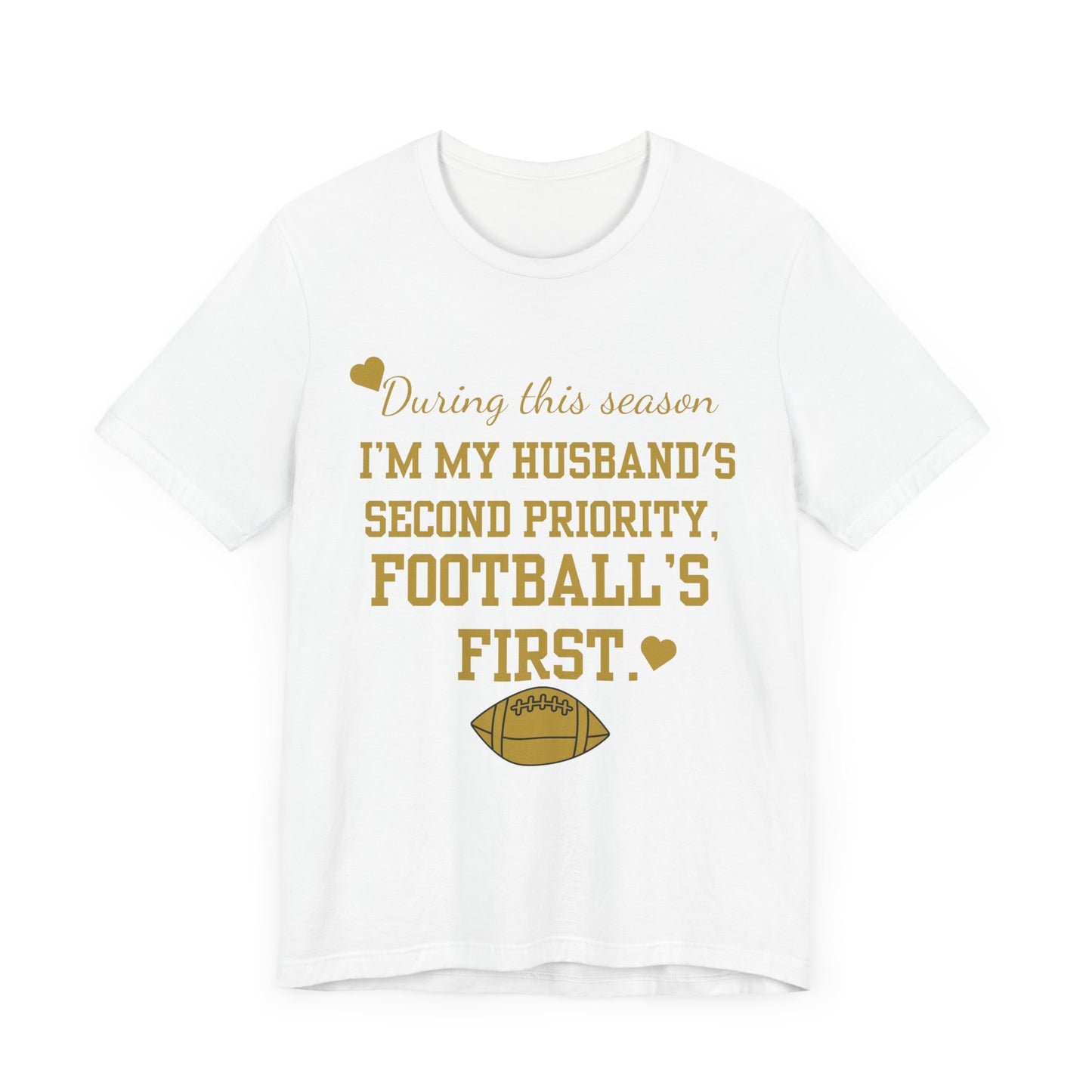 Funny Football's First Wife Second tee